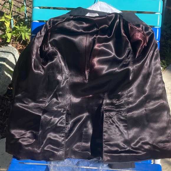 Devon Aire Equestrian Hunt Show Coat Black Vintage - Picture 10 of 12